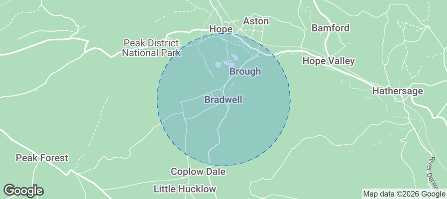Bradwell Airbnb map
